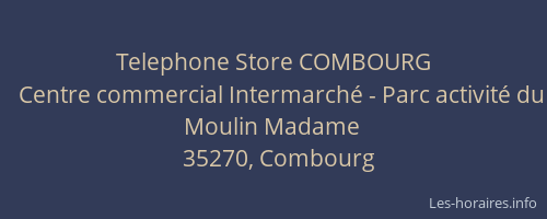 Telephone Store COMBOURG