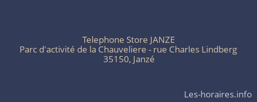 Telephone Store JANZE