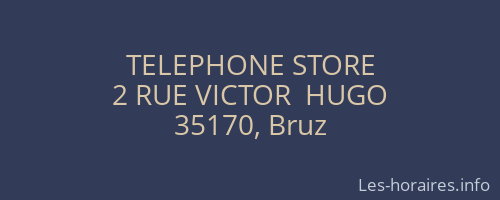 TELEPHONE STORE