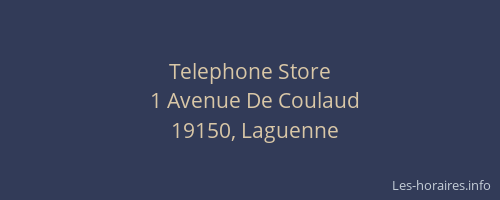 Telephone Store