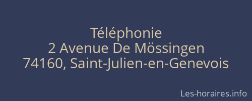 Téléphonie