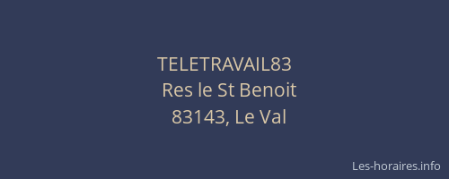 TELETRAVAIL83