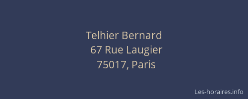 Telhier Bernard