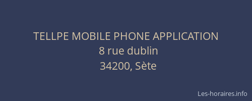 TELLPE MOBILE PHONE APPLICATION