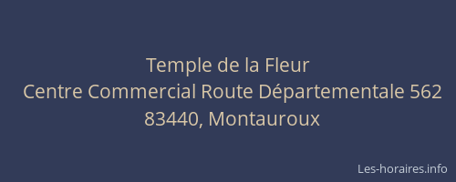 Temple de la Fleur