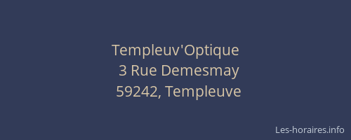 Templeuv'Optique