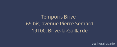Temporis Brive
