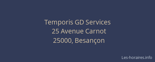 Temporis GD Services