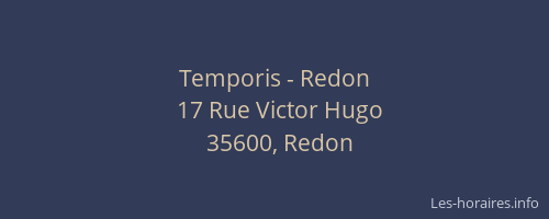 Temporis - Redon