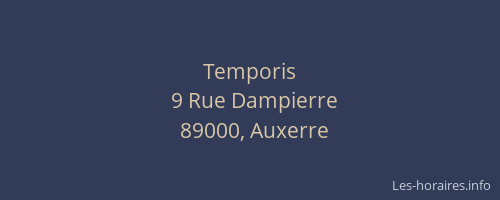 Temporis
