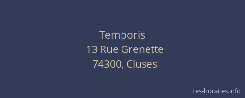 Temporis