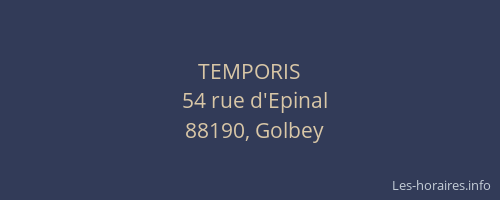 TEMPORIS