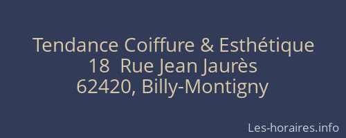 Tendance Coiffure & Esthétique