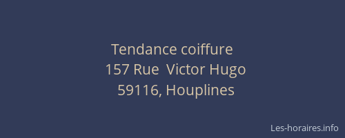 Tendance coiffure