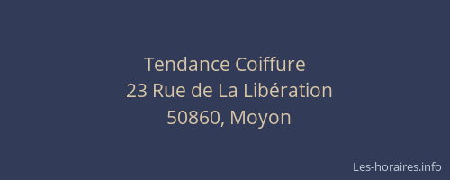 Tendance Coiffure