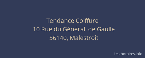 Tendance Coiffure