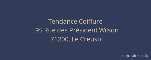 Tendance Coiffure