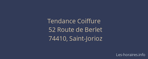 Tendance Coiffure