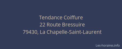 Tendance Coiffure
