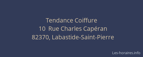 Tendance Coiffure