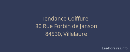 Tendance Coiffure