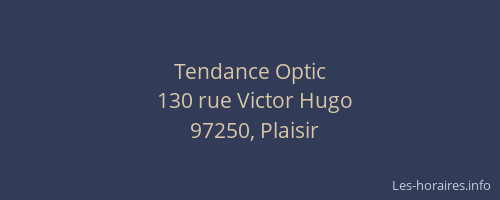 Tendance Optic