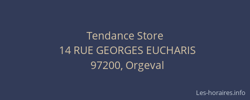 Tendance Store