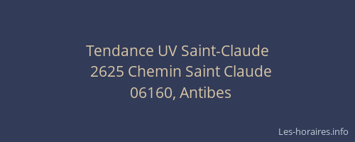 Tendance UV Saint-Claude