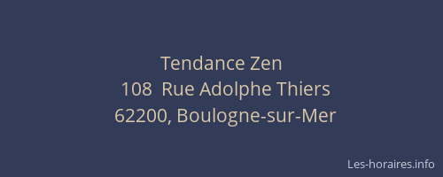 Tendance Zen