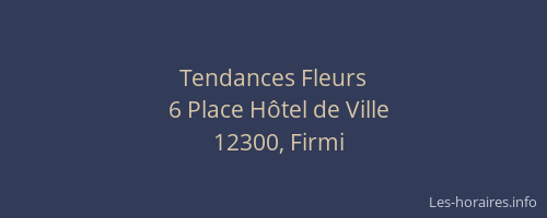 Tendances Fleurs