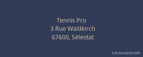 Tennis Pro