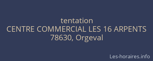 tentation