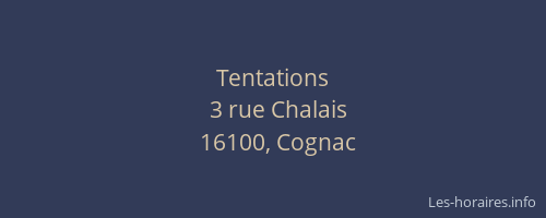 Tentations
