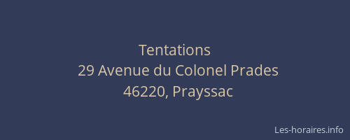 Tentations