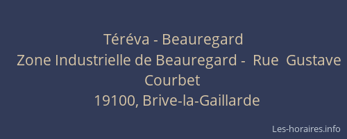 Téréva - Beauregard