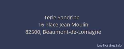 Terle Sandrine