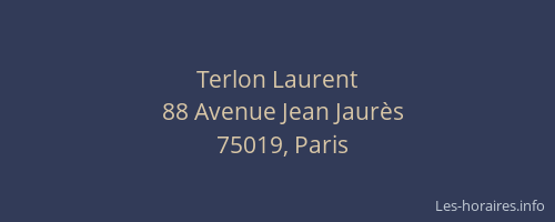 Terlon Laurent