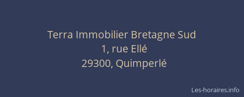 Terra Immobilier Bretagne Sud