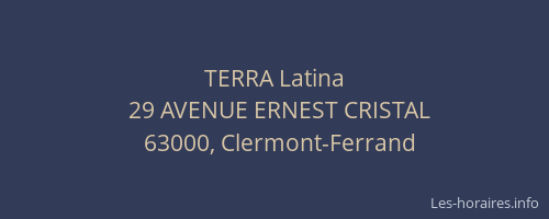 TERRA Latina