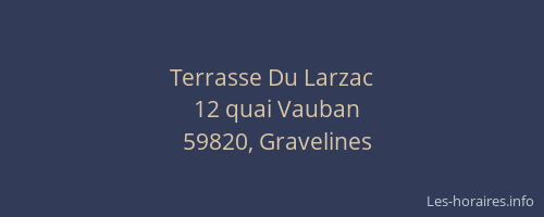 Terrasse Du Larzac