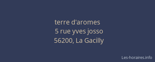 terre d'aromes