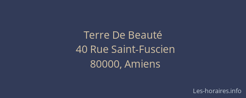 Terre De Beauté