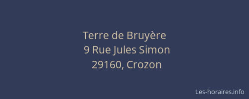 Terre de Bruy&egrave;re