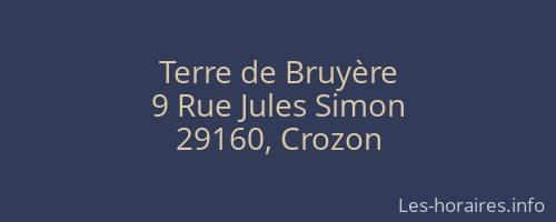 Terre de Bruyère