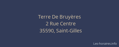 Terre De Bruyères