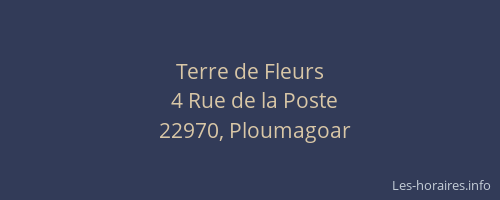 Terre de Fleurs