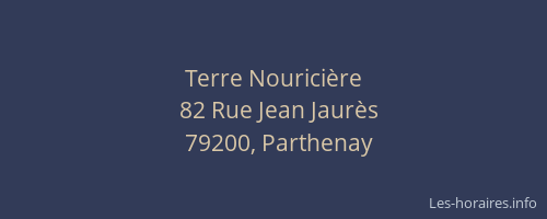 Terre Nouricière