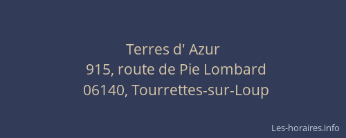 Terres d' Azur