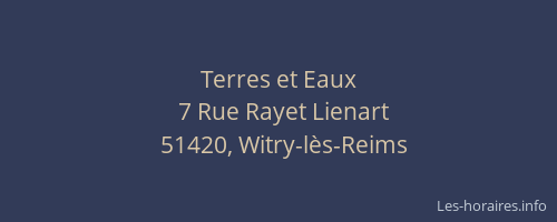 Terres et Eaux
