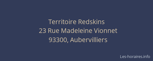 Territoire Redskins